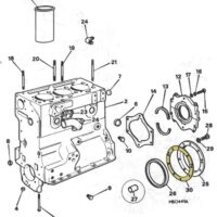 GASKET - CRANKSHAFT SEAL - Image 2