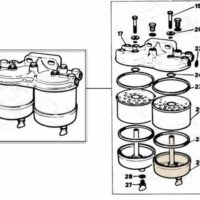 FUEL FILTER BASE - CAV - Image 4
