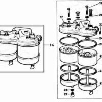 FUEL FILTER ASSEMBLY - TWIN - Image 3
