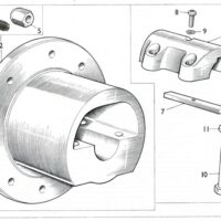 REAR WHEEL STUD - UNF - Image 3
