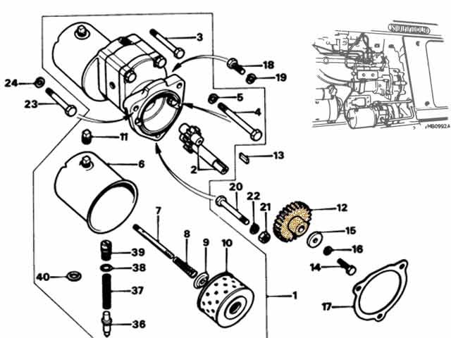 DRIVE GEAR - POWER STEERING PUMP - Image 3