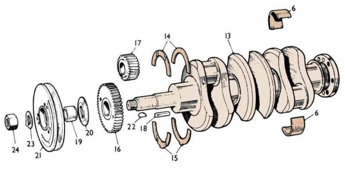 CRANKSHAFT ASSEMBLY - BMC - Image 2