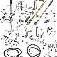 THROTTLE CABLE - 565 mm - Image 2