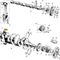 BIG END BEARING SET STD (4-CYL) - Image 2
