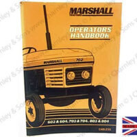 MARSHALL 602-804 OPERATORS HANDBOOK