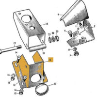 PLOUGH LAMP BRACKET - NUFFIELD - Image 5