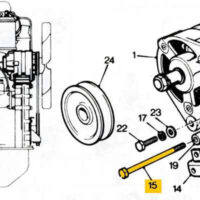 BOLT-PIVOT - 5/16 x 5 UNF - ALTERNATOR - Image 3