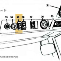 SWITCH - REAR WINDOW WIPER MK2 EXPLORER - Image 4