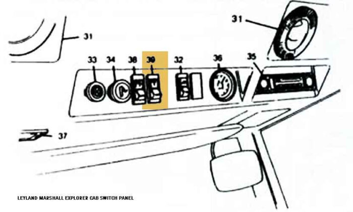 SWITCH - REAR WINDOW WASHER MK2 EXPLORER - Image 5