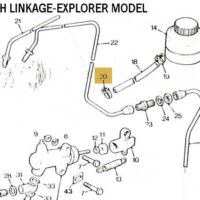 CLIP - RESERVOIR HOSE TO PIPE MK1 MK2 EXPLORER - Image 2