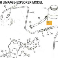 CLIP - HOSE TO RESERVOIR MK1 MK2 EXPLORER - Image 2