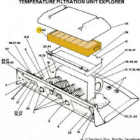 AIR FILTER - MK1 EXPLORER CAB ROOF - Image 3