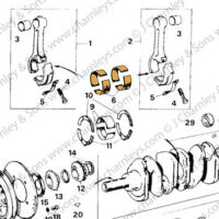BIG END BEARING SET - STD (6-CYL) - Image 2