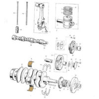 BIG END BEARING SET - .050 (3-CYL) - Image 2