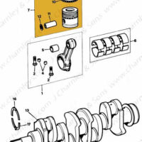 PISTON ASSEMBLY - 98mm (4-ring) - Image 2