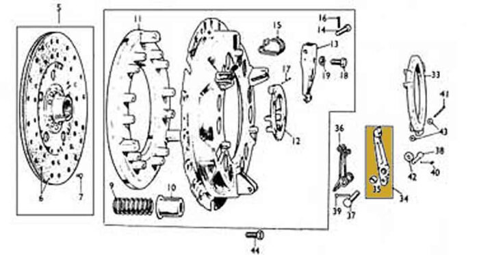 CLUTCH DRIVE LEVER - Image 3