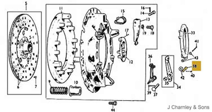 CLUTCH LEVER PIN - Image 2