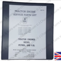 PARTS BOOK - NUFFIELD ENGINES