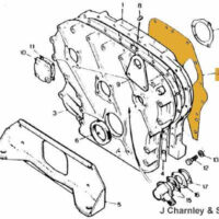 GASKET, REAR TIMING CASE - GEAR DRIVE - Image 2