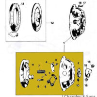 CLUTCH COVER ASSEMBLY - BMC 9 " - Image 2