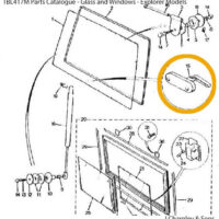 WINDOW HANDLE ASSEMBLY - MK1 EXPLORER - Image 2