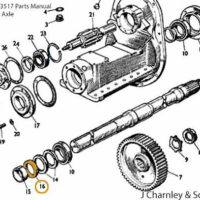 FELT WASHER - TRANSMISSION HALF SHAFT - Image 2