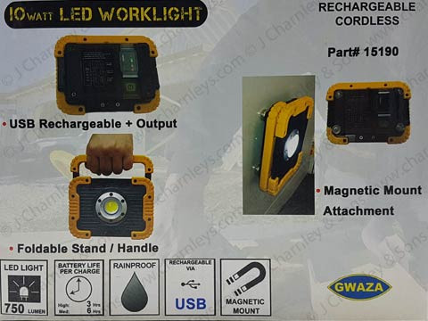 CORDLESS LED WORKLIGHT - Image 4