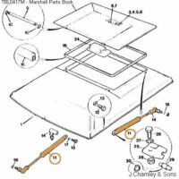 GAS STRUT - EXPLORER ROOF HATCH - Image 4