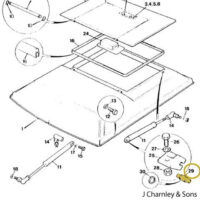 STAY PIN - GAS STRUT - Image 2