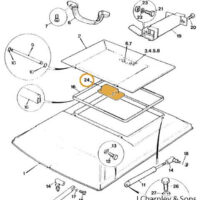 COVER - ROOF HATCH LOCK - Image 5
