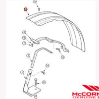 RH FRONT FENDER - 380mm - Image 2