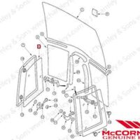 LH SIDE WINDOW GLASS