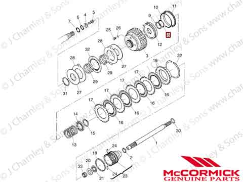 CLUTCH PISTON O-RING - Image 3