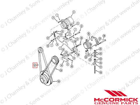 ALTERNATOR DRIVE BELT - Image 2