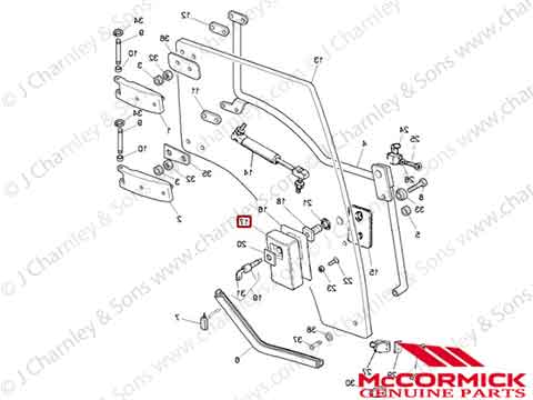 RH DOOR HANDLE COVER - Image 2