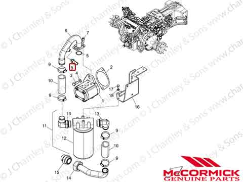 HYD OIL PRESSURE SENSOR - Image 3