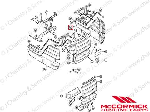 MCCORMICK GRILLE ASSY - LH - Image 3
