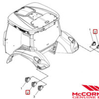 REMOTE HITCH CONTROL FENDER SWITCH - Image 2