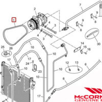 AIR-CON COMPRESSOR BELT - Image 2