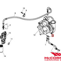 TURBO OIL FEED GASKET - Image 2
