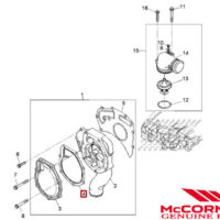 WATER PUMP GASKET - FRONT - Image 2