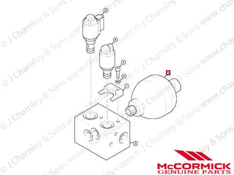 CAB SUSPENSION ACCUMULATOR - Image 3