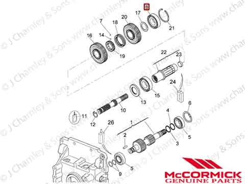 TAPER ROLLER BEARING - 32011 - Image 3
