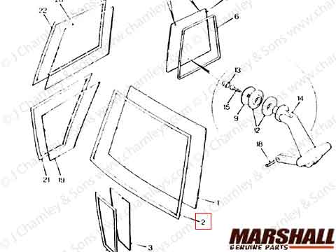 WINDSCREEN GLASS RUBBER - Image 3