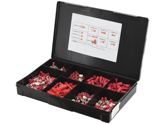 Red Crimp Ass. Box