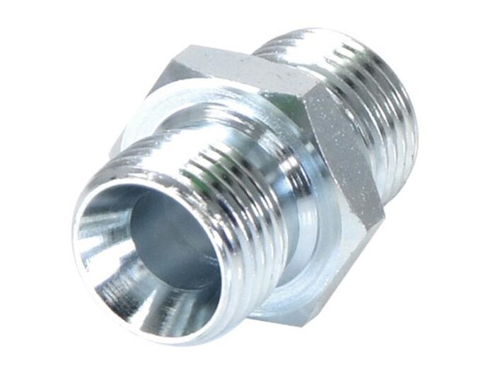 HYDRAULIC ADAPTOR 1/2" BSP MALE X 1/2" BSP MALE