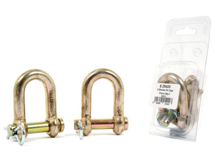 D SHACKLE 3/8 - 9.5MM X2