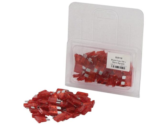 10A BLADE FUSES PACK OF 50 PCS