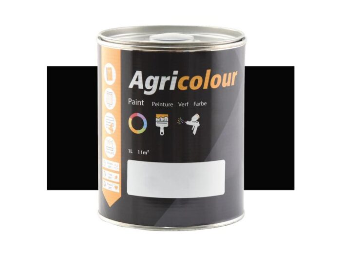 SPAREX SATIN BLACK PAINT - 1L