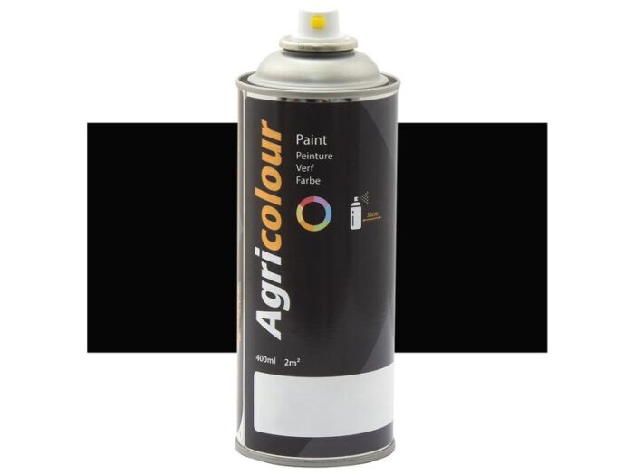 SPAREX MATT BLACK AEROSOL PAINT - 400ml